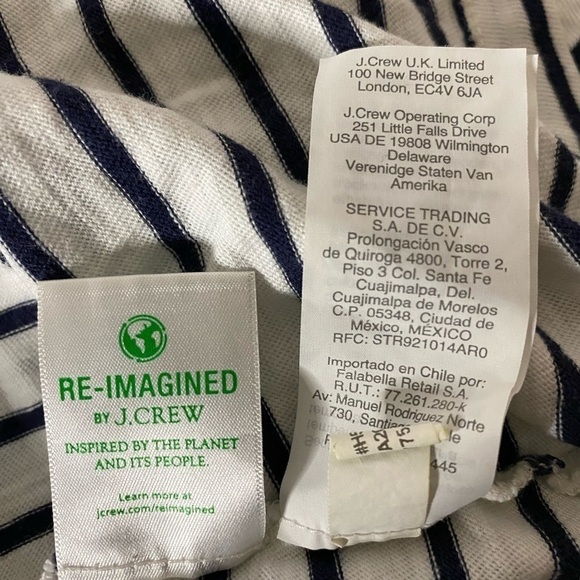 J. Crew Women’s Striped “Artist Tee” - Picture 5 of 5